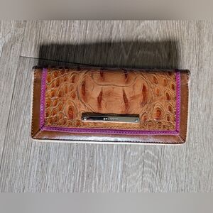 Brahmin Ady Wallet in Toasted Almond Hayes